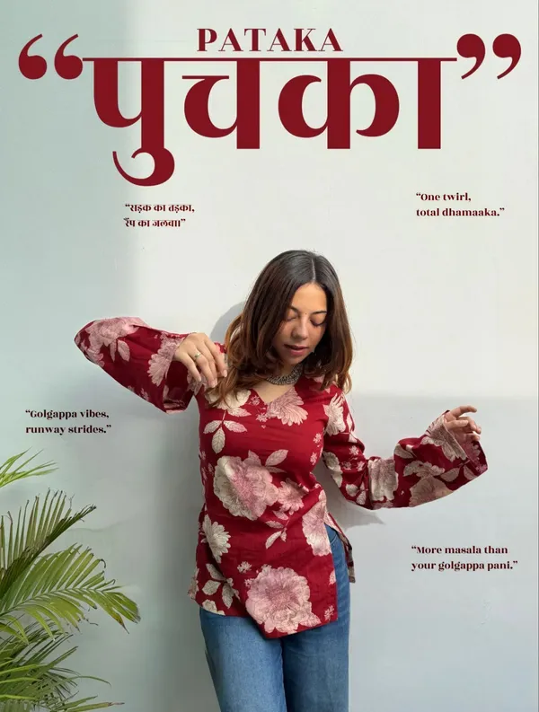 Maroon_Viscose_Rayon_Printed_Short_Kurti_|_For_Women