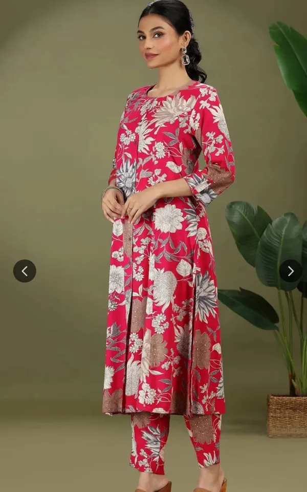 Pink_Pure_Cotton_Kurta_with_Pant_&_Dupatta_Set_|_For_Women