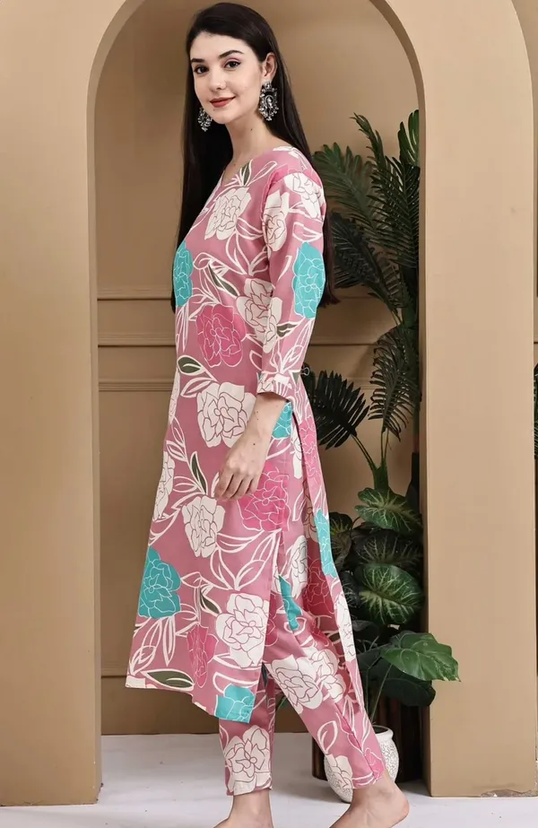 Pink_Pure_Cotton_Kurta_with_Pant_&_Dupatta_Set_|_For_Women