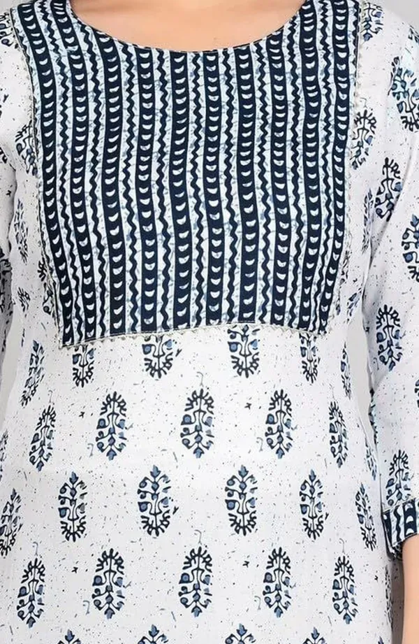 White_Pure_Cotton_Printed_Short_Kurti_|_For_Women