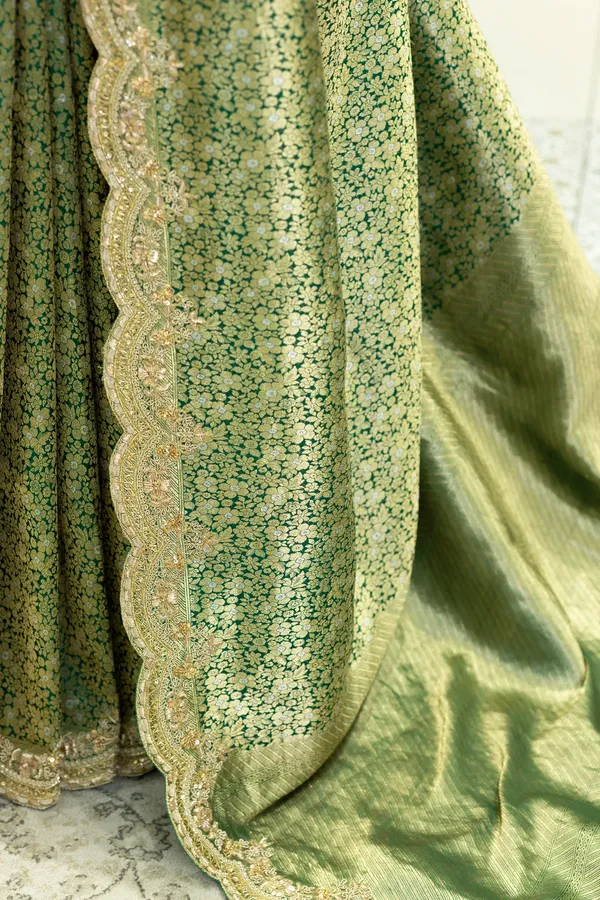 Green_Zari_Woven_Banarasi_Silk_Designer_Saree_with_Zardosi_Embroidery