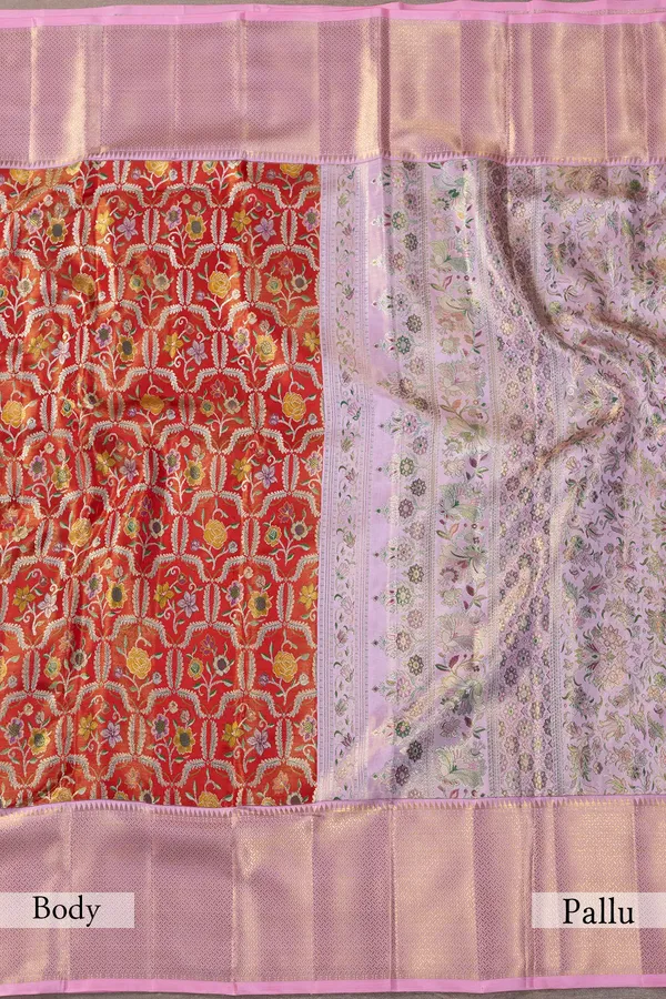 Red_Zari_Woven_Kanchipuram_Tissue_Silk_Saree_with_Korvai_Border