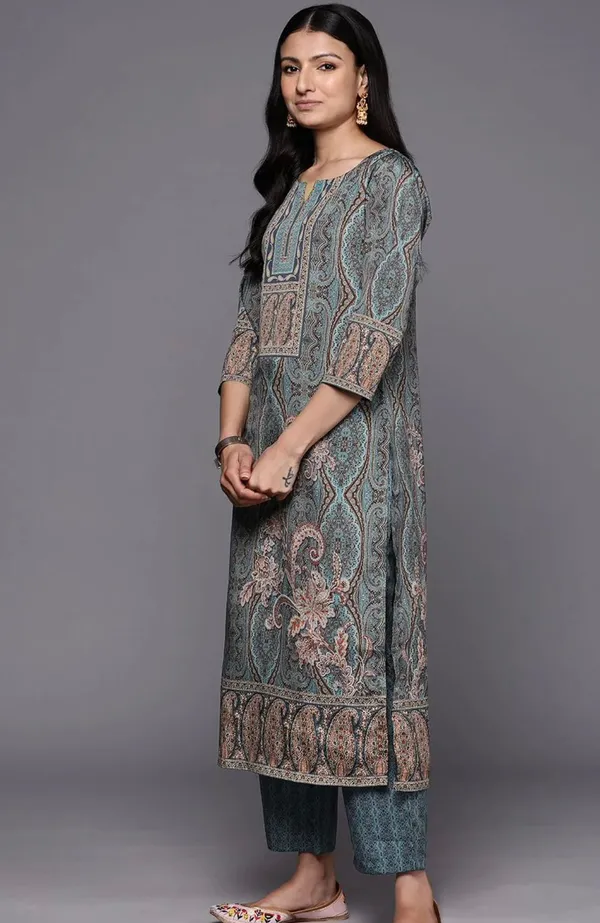 Blue_Pure_Cotton_Kurta_with_Pant_&_Dupatta_Set_|_For_Women
