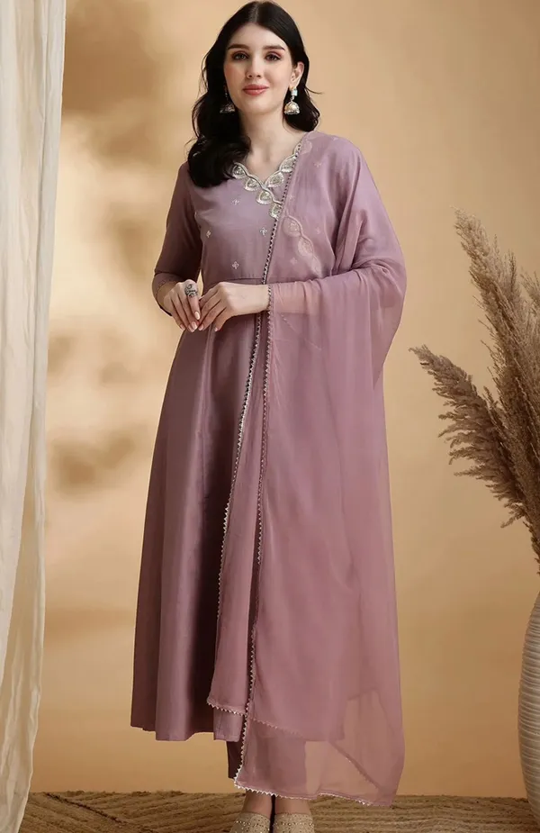 Purple_Pure_Cotton_Kurta_with_Pant_&_Dupatta_Set_|_For_Women