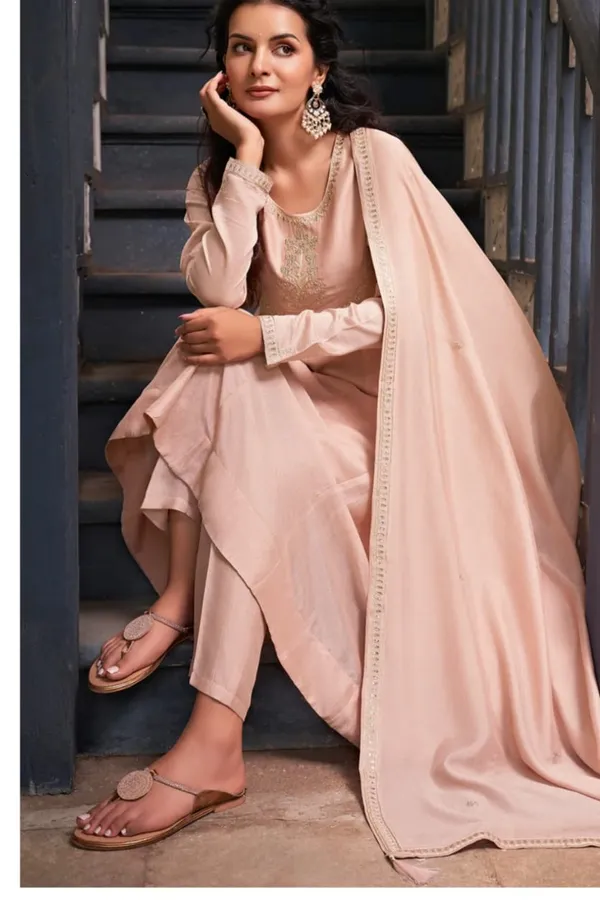 Rose_Gold_Pure_Cotton_Kurta_with_Pant_&_Dupatta_Set_|_For_Women