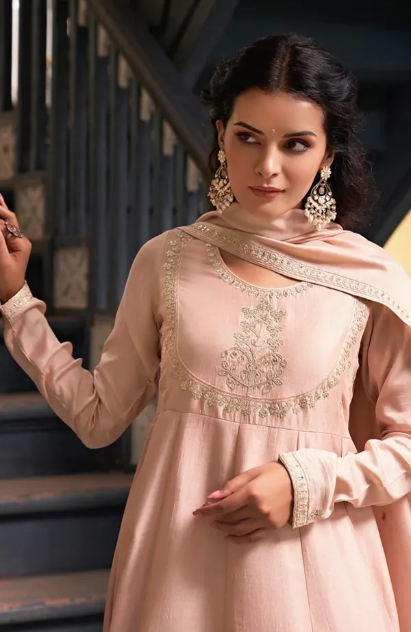 Rose_Gold_Pure_Cotton_Kurta_with_Pant_&_Dupatta_Set_|_For_Women