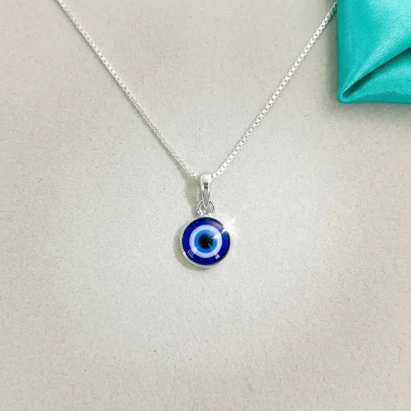 Silver_And_Blue_Silver_Evil_Eye_Pendant_Necklace_Traditional_Blue_Nazar_Protection_Charm