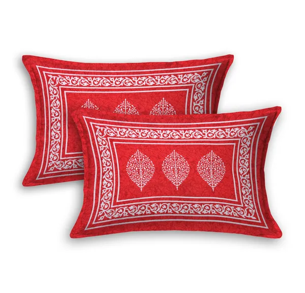 Red_Cotton_Bedsheet_&_Pillow_Cover_Set_(TC-220)