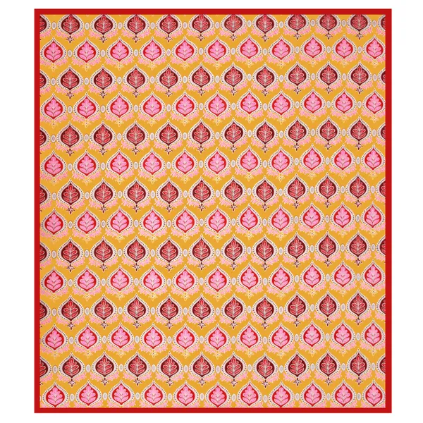 Red_Cotton_Bedsheet_&_Pillow_Cover_Set_(TC-220)