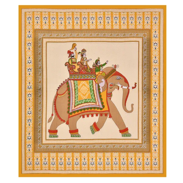 Yellow_Cotton_Bedsheet_&_Pillow_Cover_Set_(TC-220)