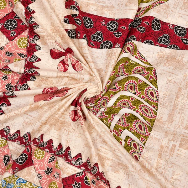 Red_Cotton_Bedsheet_&_Pillow_Cover_Set_(TC-220)