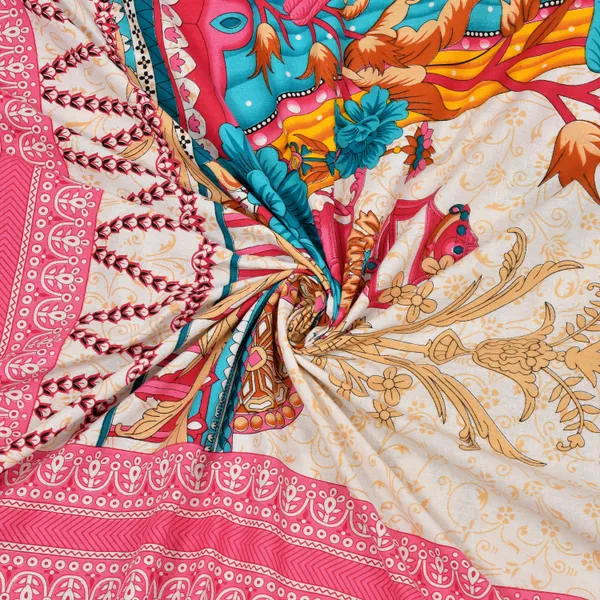 Pink_Cotton_Bedsheet_&_Pillow_Cover_Set_(TC-220)