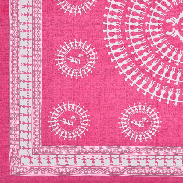 Pink_Cotton_Bedsheet_&_Pillow_Cover_Set_(TC-220)