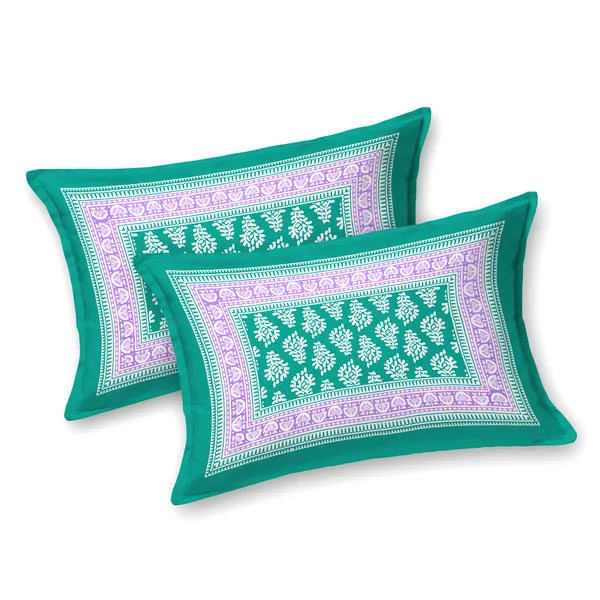 Light_Blue_Cotton_Bedsheet_&_Pillow_Cover_Set_(TC-220)