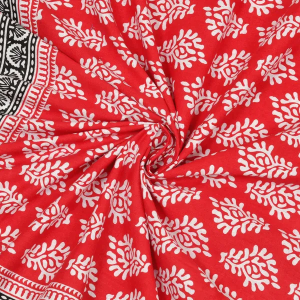 Red_Cotton_Bedsheet_&_Pillow_Cover_Set_(TC-220)