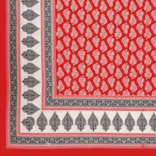 Red_Cotton_Bedsheet_&_Pillow_Cover_Set_(TC-220)