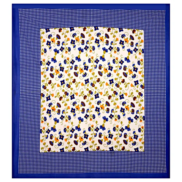 Blue__Cotton_Bedsheet_&_Pillow_Cover_Set_(TC-220)