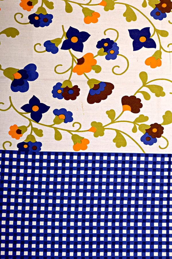 Blue__Cotton_Bedsheet_&_Pillow_Cover_Set_(TC-220)