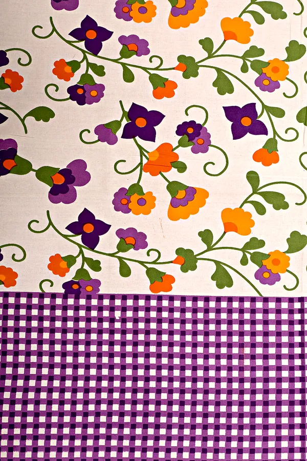 Purple_Cotton_Bedsheet_&_Pillow_Cover_Set_(TC-220)