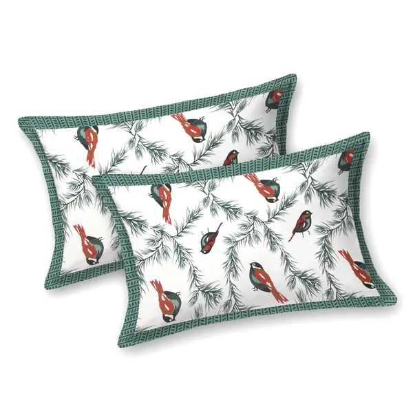 Blue__Cotton_Bedsheet_&_Pillow_Cover_Set_(TC-220)