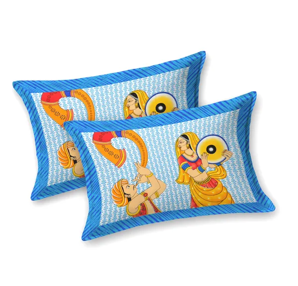 Premium_Cotton_Bedsheet,_Blue_(TC-220)
