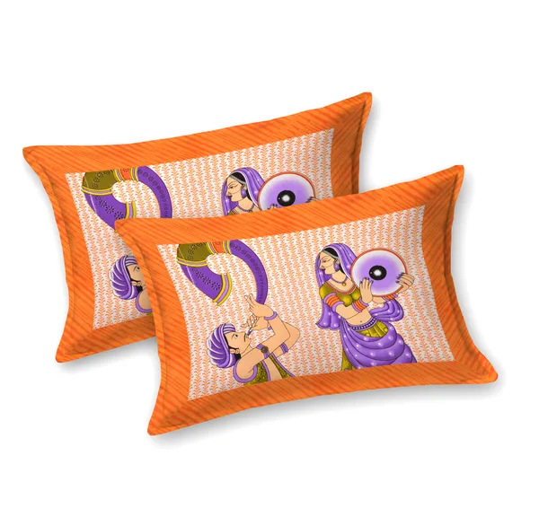 Premium_Cotton_Bedsheet,_Light_Orange_(TC-220)