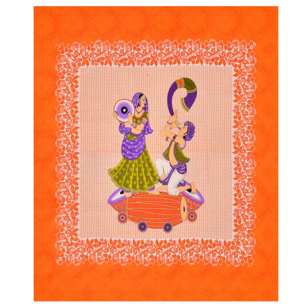 Premium_Cotton_Bedsheet,_Light_Orange_(TC-220)