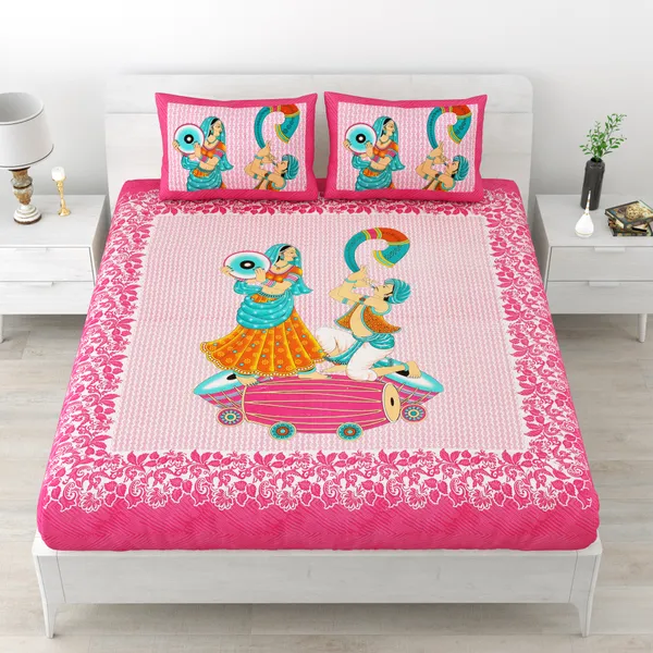 Premium_Cotton_Bedsheet,_Pink_(TC-220)