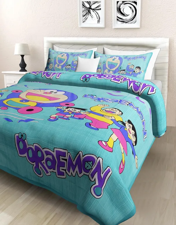 Premium_Cotton_Bedsheet,_Light_Blue_(TC-220)