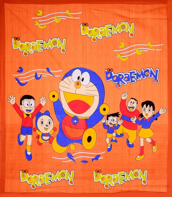 Premium_Cotton_Bedsheet,_Light_Orange_(TC-220)