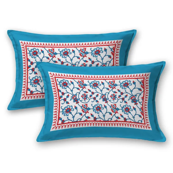 Premium_Cotton_Bedsheet,_Blue_(TC-220)