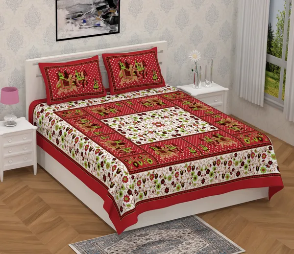 Premium_Cotton_Bedsheet,_Red_(TC-220)