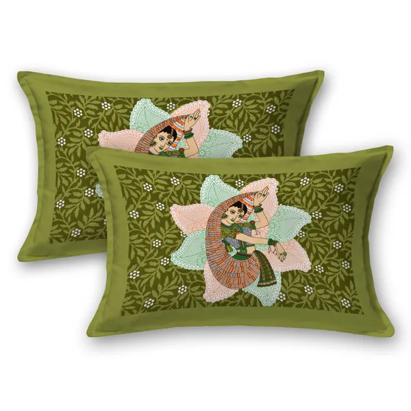 Premium_Cotton_Bedsheet,_Green_(TC-220)