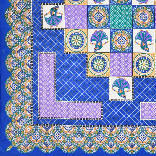 Premium_Cotton_Bedsheet,_Blue_(TC-220)