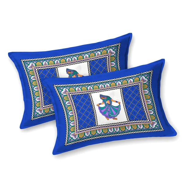Premium_Cotton_Bedsheet,_Blue_(TC-220)