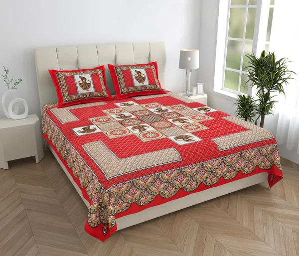 Premium_Cotton_Bedsheet,_Red_(TC-220)