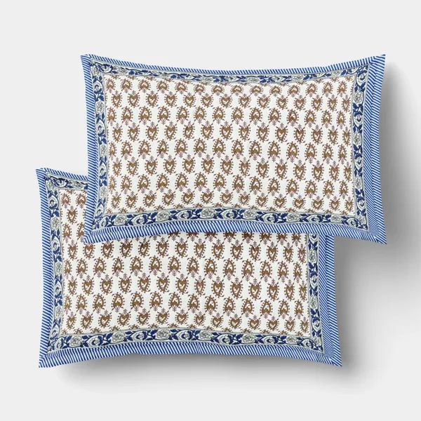Premium_Cotton_Bedsheet,_Blue_(TC-220)
