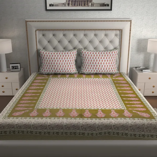 Premium_Cotton_Bedsheet,_Yellow_(TC-220)