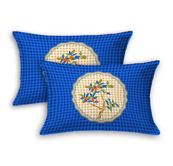 Premium_Cotton_Bedsheet,_Blue_(TC-220)