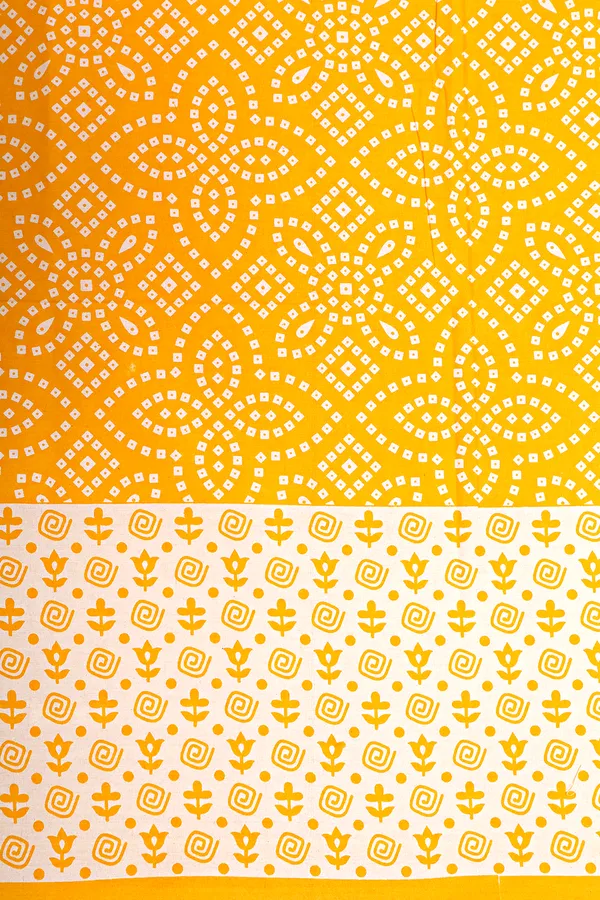 Yellow_Cotton_Bedsheet_&_Pillow_Cover_Set_(TC-220)
