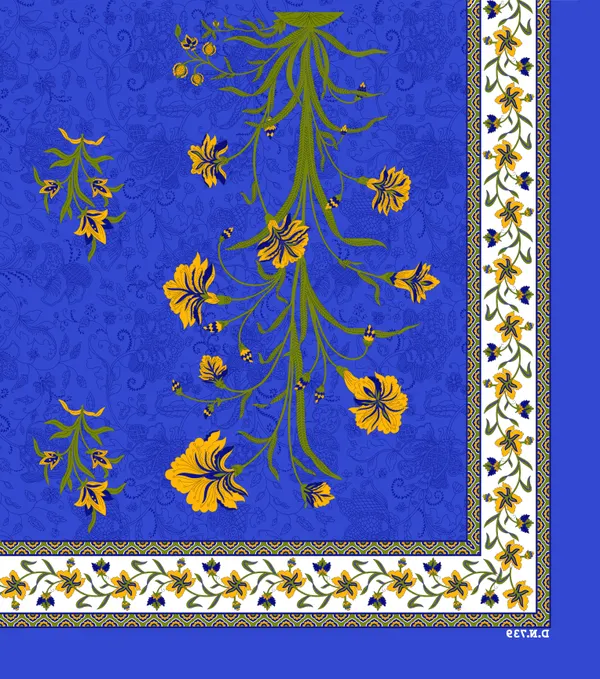 Premium_Cotton_Bedsheet,_Blue_(TC-220)