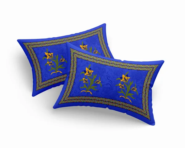 Premium_Cotton_Bedsheet,_Blue_(TC-220)
