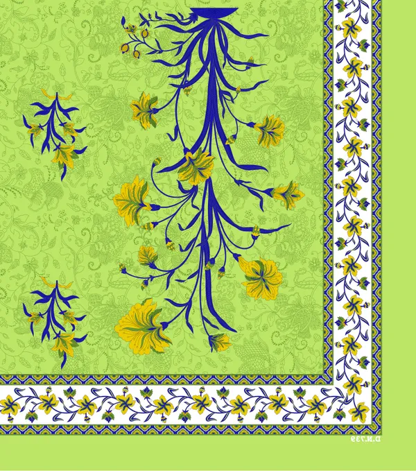 Premium_Cotton_Bedsheet,_Green_(TC-220)