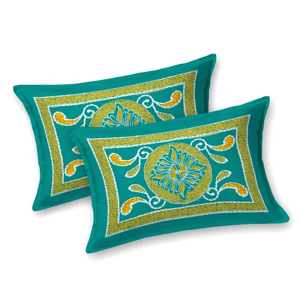 Premium_Cotton_Bedsheet,_Green_(TC-220)