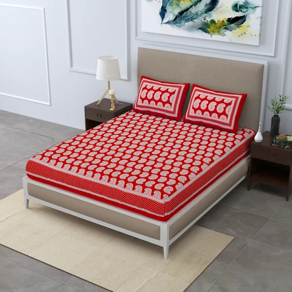 Premium_Cotton_Bedsheet,_Red_(TC-220)