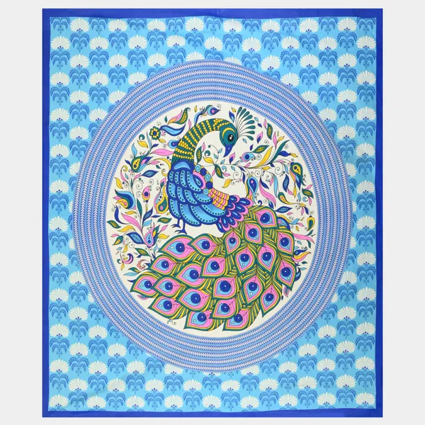 Premium_Cotton_Bedsheet,_Blue_(TC-220)