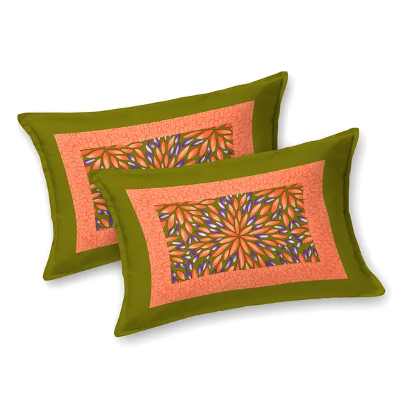 Premium_Cotton_Bedsheet,_Orange_(TC-220)