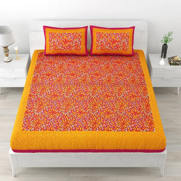 Premium_Cotton_Bedsheet,_Yellow_(TC-220)
