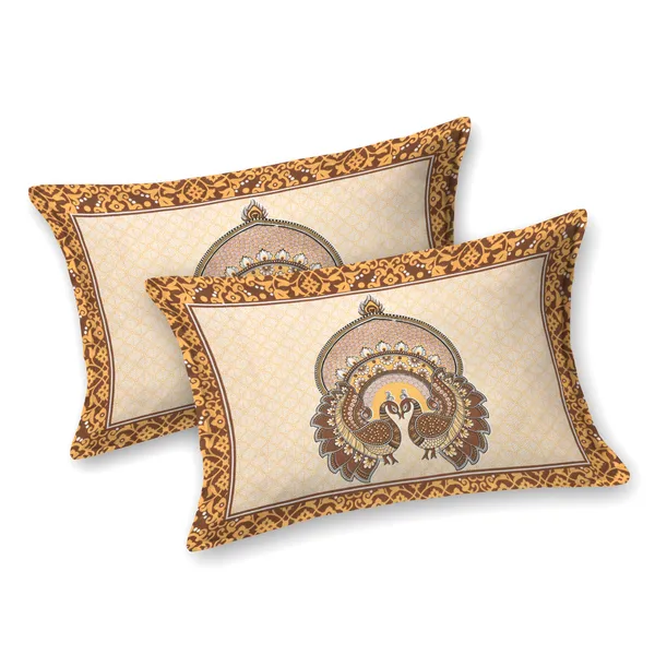 Premium_Cotton_Bedsheet,_Brown_(TC-220)