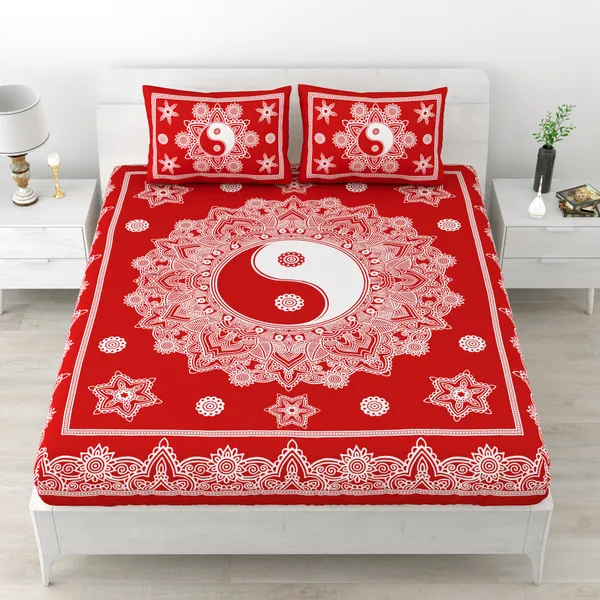 Premium_Cotton_Bedsheet,_Red_(TC-220)